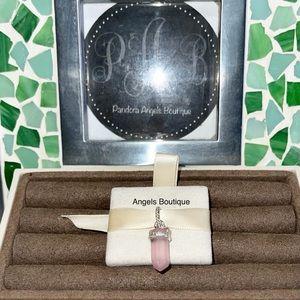 Pandora White Or Pink Amulet Pendant